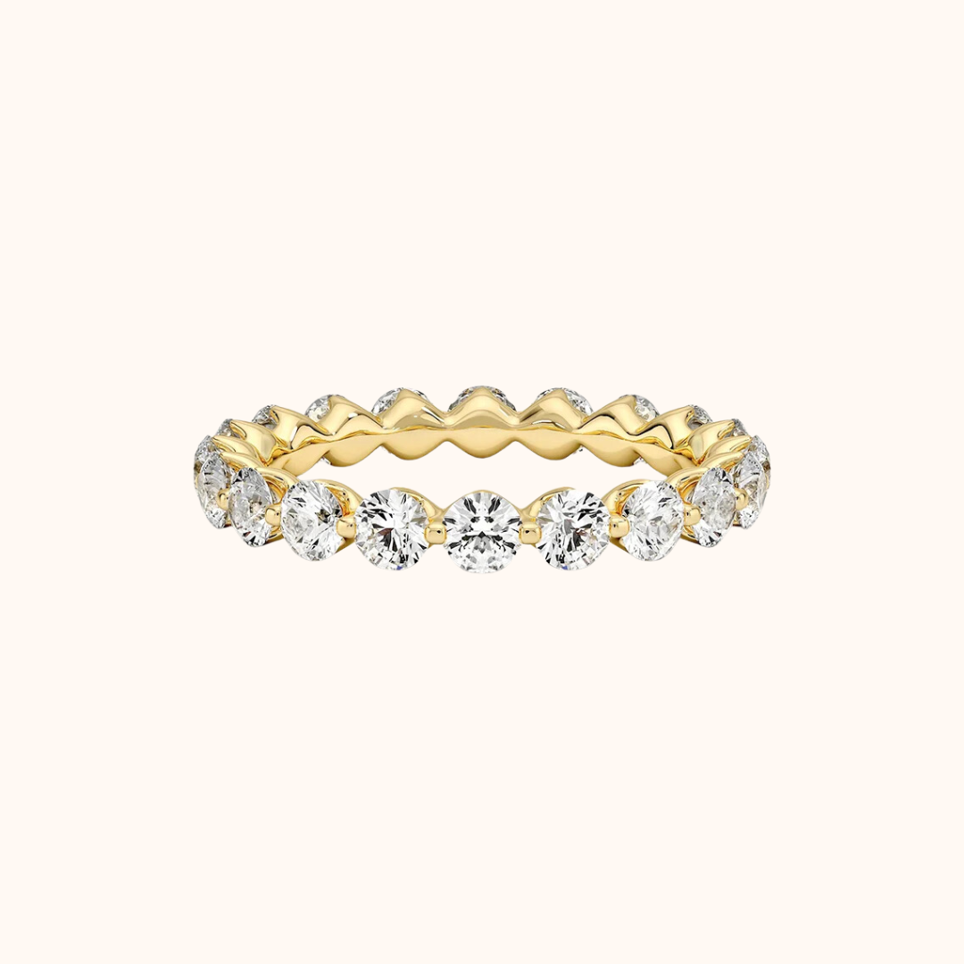 Prong Diamond Eternity Band