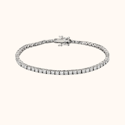 Classic 4-Prong Diamond Tennis Bracelet