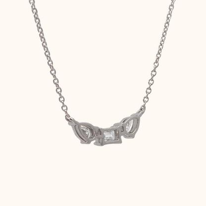 Mixed Shape Curve Necklace