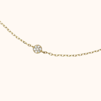 Pavé Diamond Station Bracelet