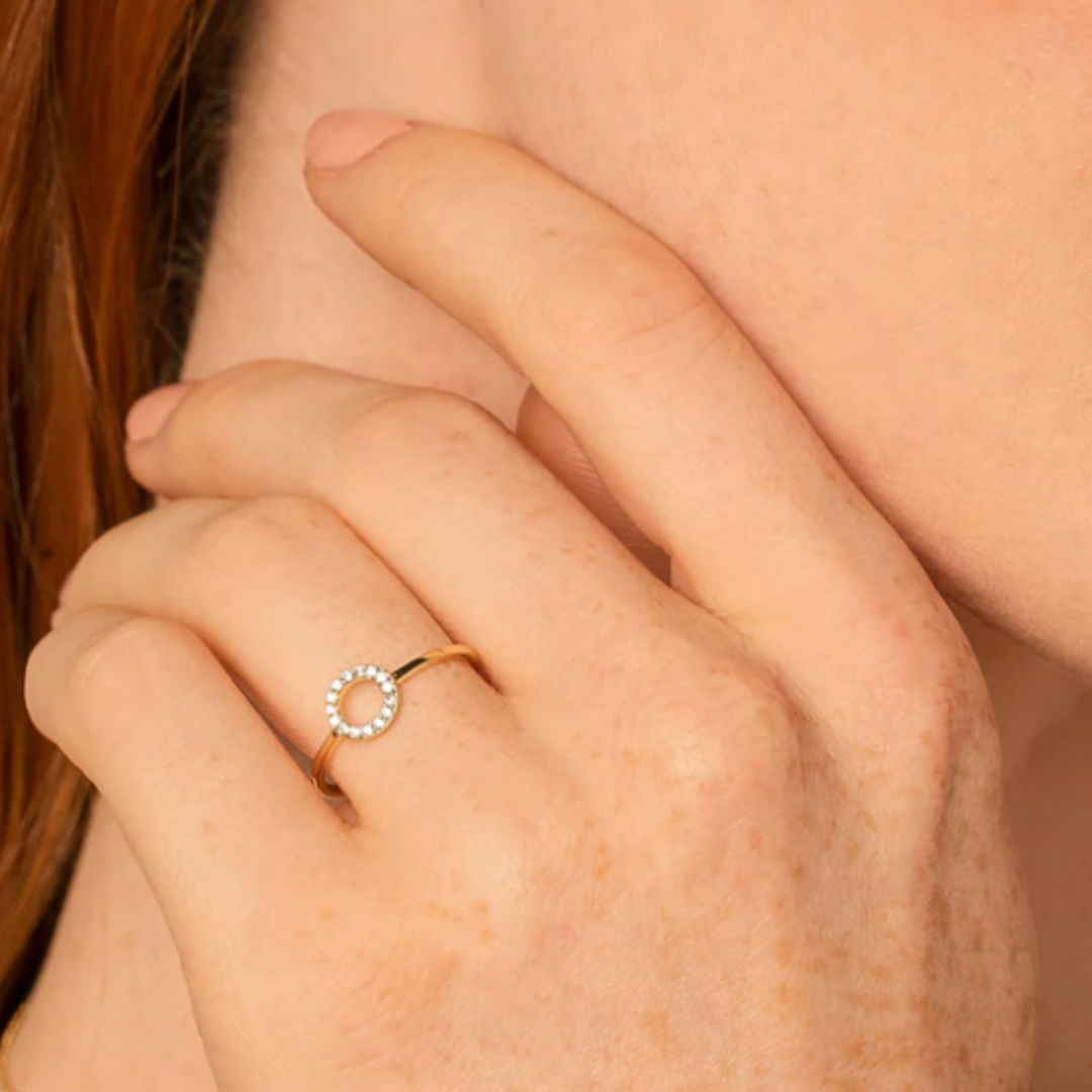 Pavé Hoop Ring