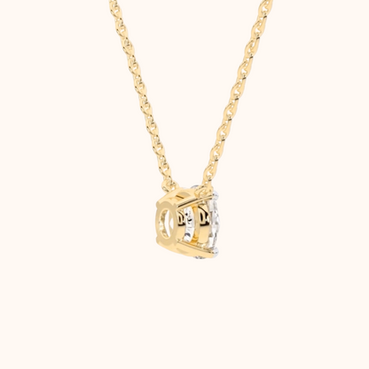 Classic Solitaire Necklace