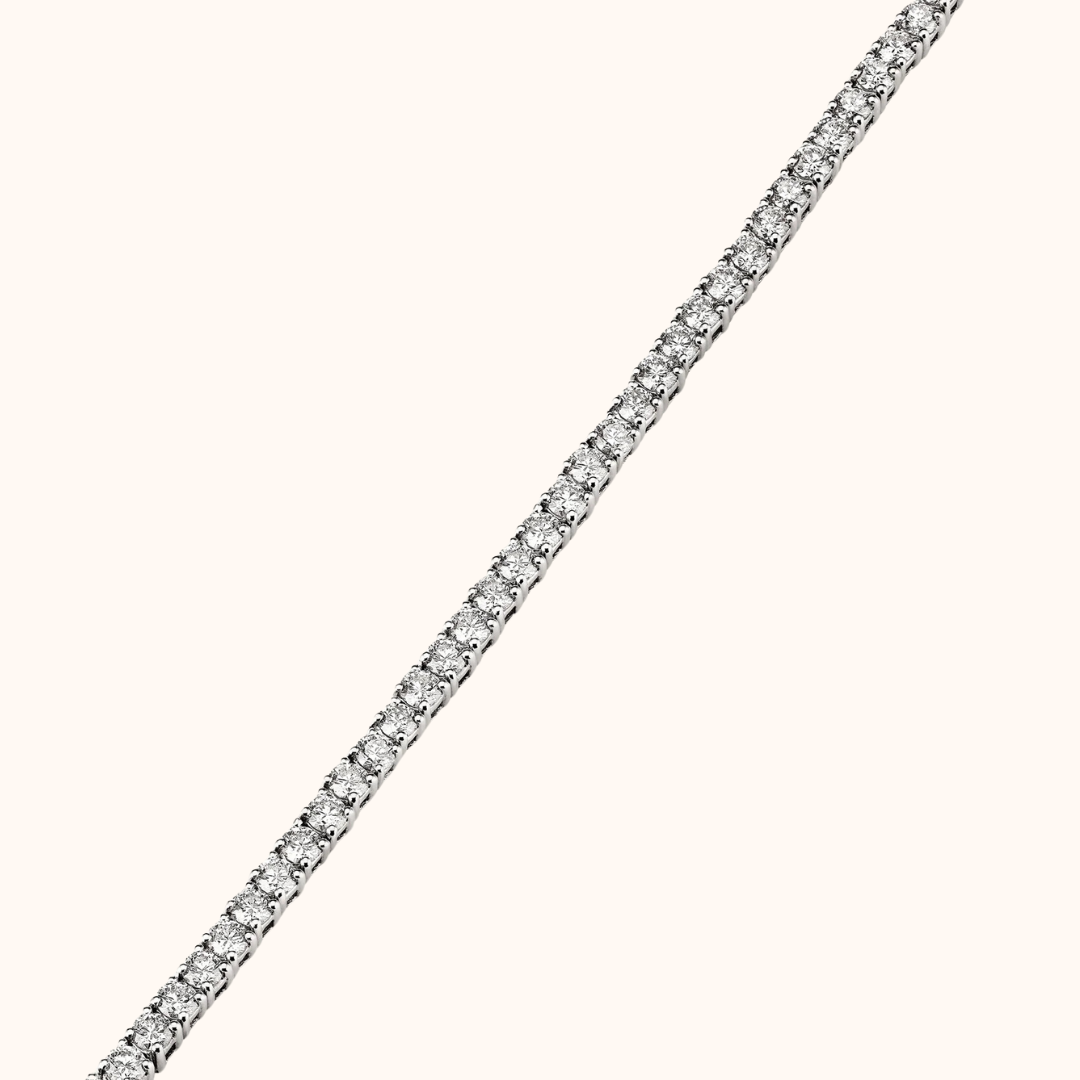 Classic 4-Prong Diamond Tennis Bracelet