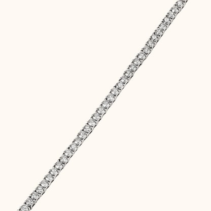 Classic 4-Prong Diamond Tennis Bracelet
