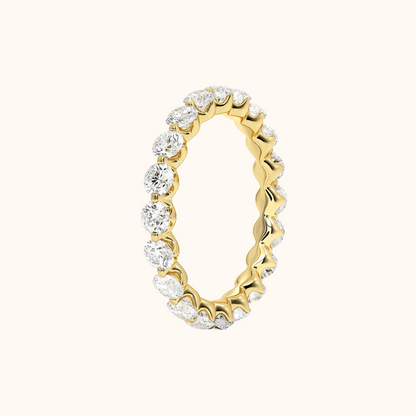 Prong Diamond Eternity Band