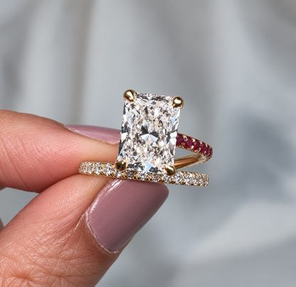 Radiant Split Bands Ring