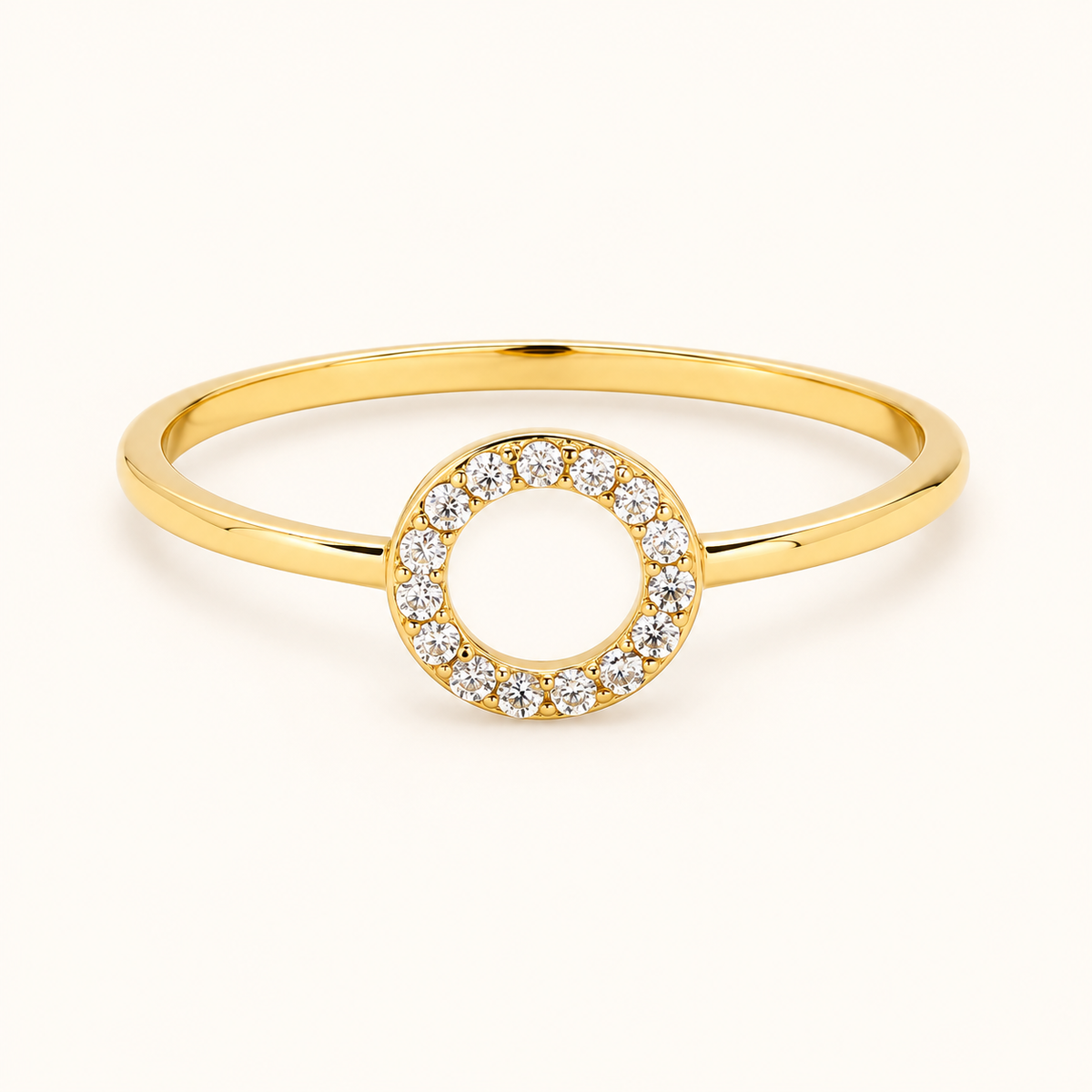 Pavé Hoop Ring