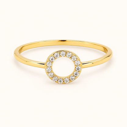 Pavé Hoop Ring