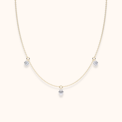 Floating Stones Necklace