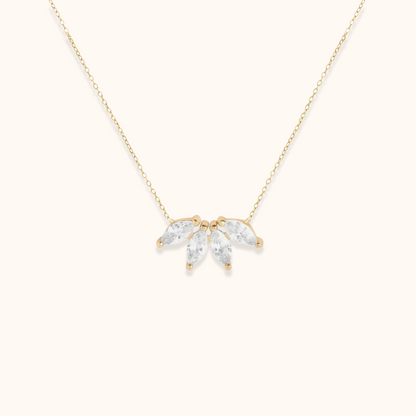 Marquise Fan Necklace
