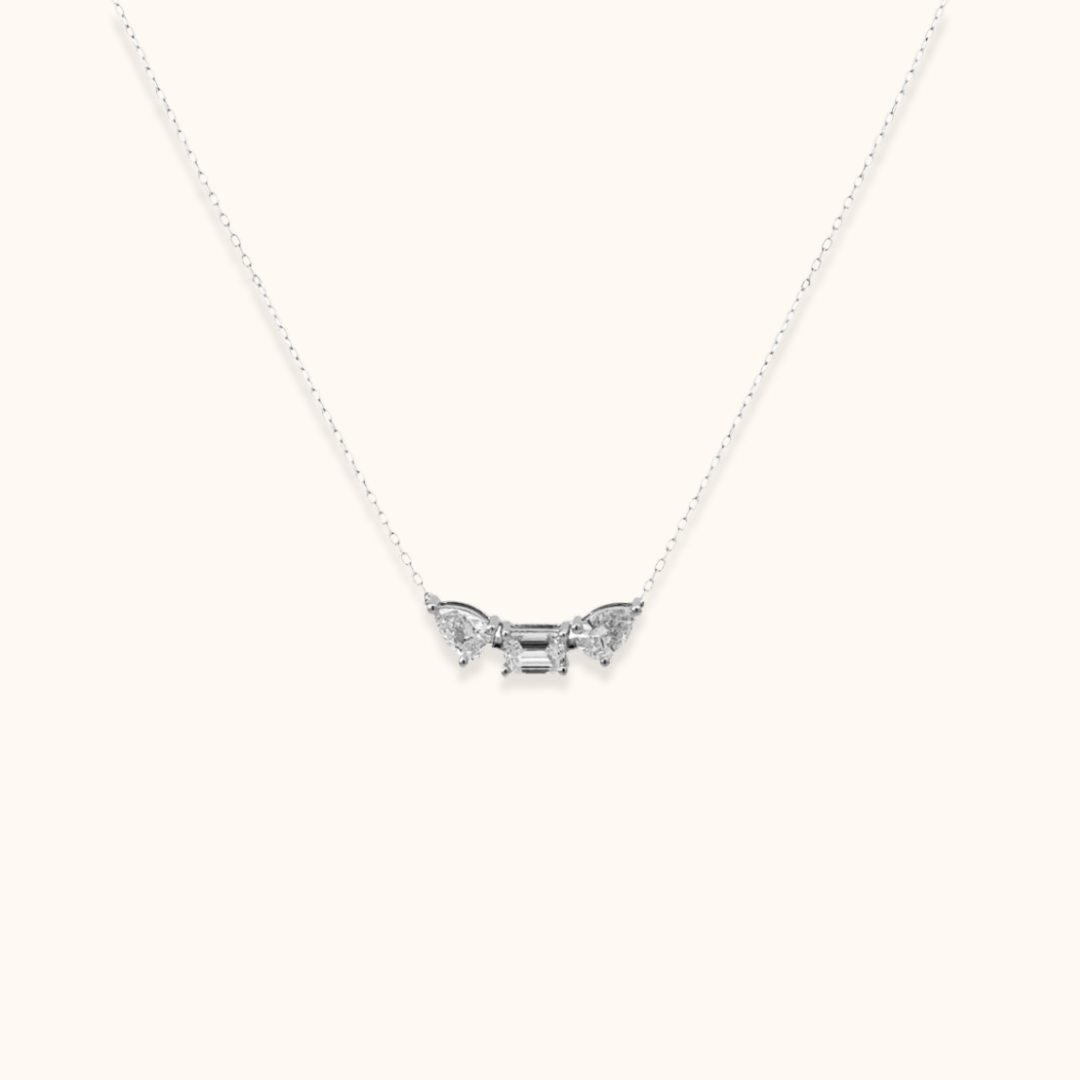Mixed Shape Curve Necklace