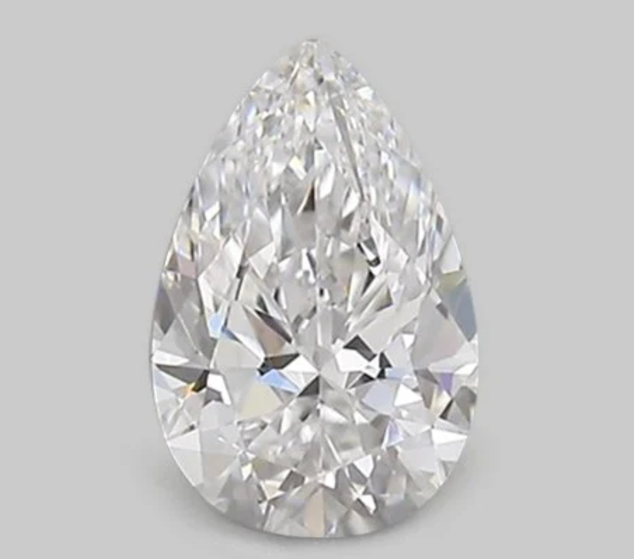 Pear 2.52ct E VS-1
